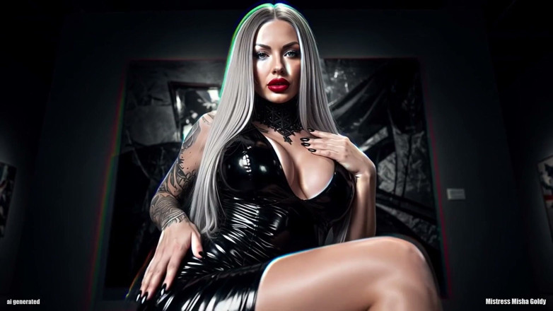 Goddess Misha Goldy: Eyehooked: Je gewoonte antwoordt nu op mijn ogen