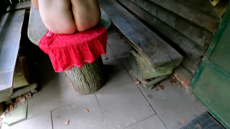 Bouncy Tits Action: Pants Down - Spread Your Legs for Pussy Whipping