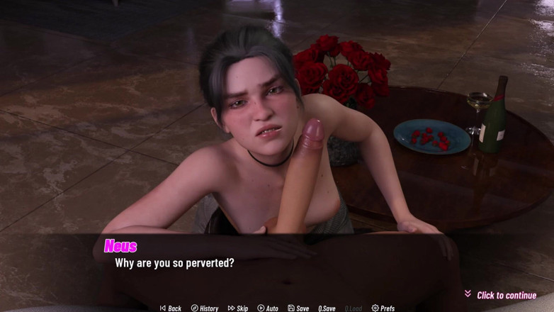 3D Cartoon Porn: Mwneus - Neus und Noirns Küchen-Action