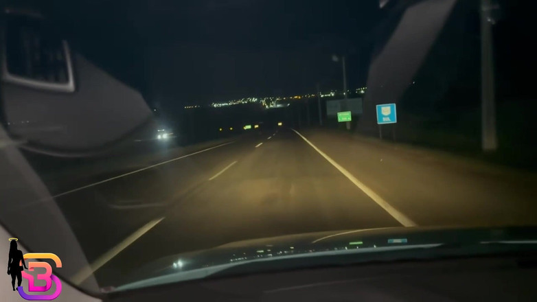 Bruna Santiny Hetero: Jag retade den här jäveln tills han stannade bilen och...