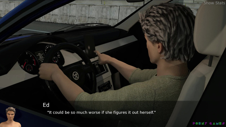 Porny Games: Project hot wife - Riding the motorcicle with a bare butt (91)