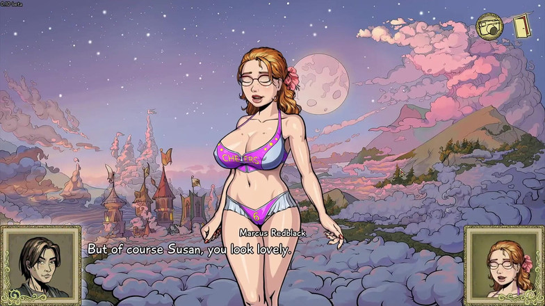 LewdArcade: Невинные ведьмы Susan Bones обнаженная коллекция [часть 01] + Скачать