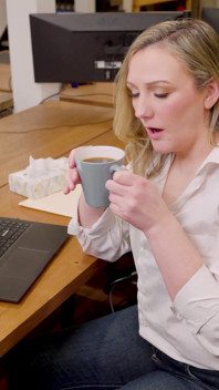 Pegging the Office Sissy - Clara Dee POV