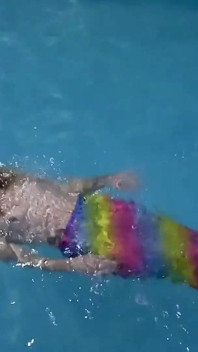 Captive Mermaid Teases You in the Pool