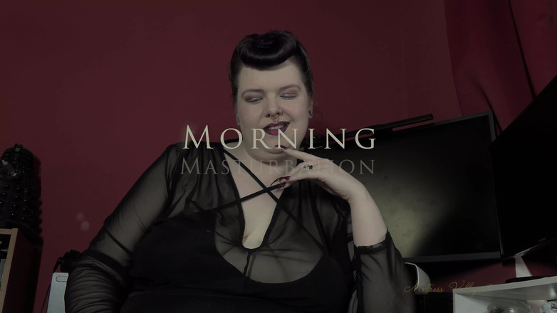 Mxtress Valleycat: Morgen masturbation