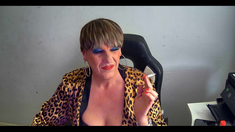 Mature Tina TV: Smoking Alone