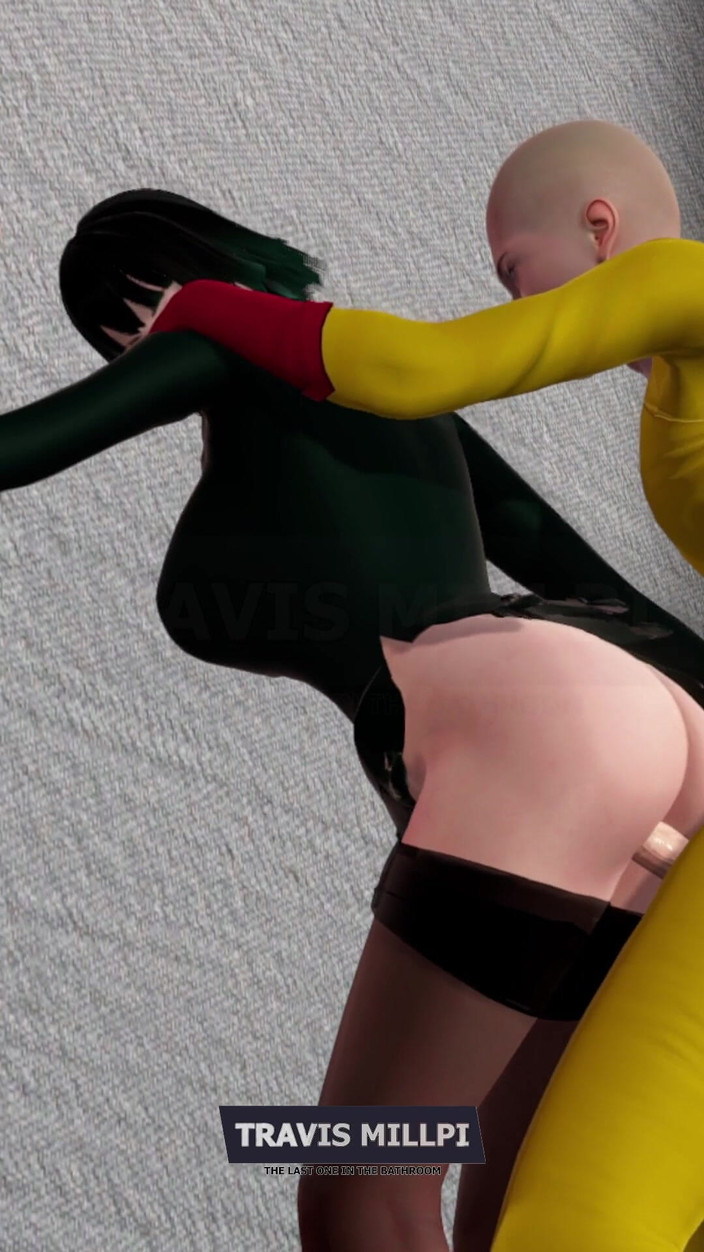 TravisMillpi: One punch-man Fubuki en Saitama // Parodie