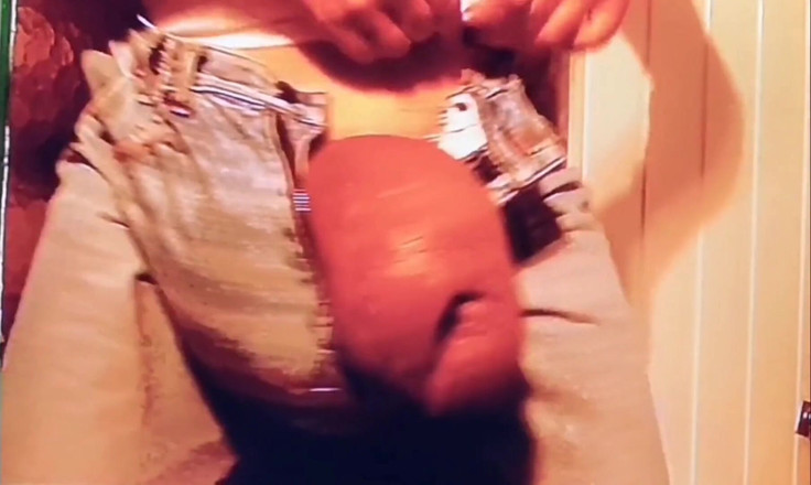 Monster_Meat_: Bouncing outside and inside jeans
