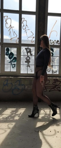 Beautiful Nylon Mistresss in Horror Place