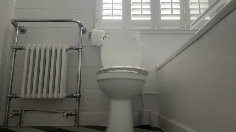 Miss Valentina: Сперма над моим туалетом