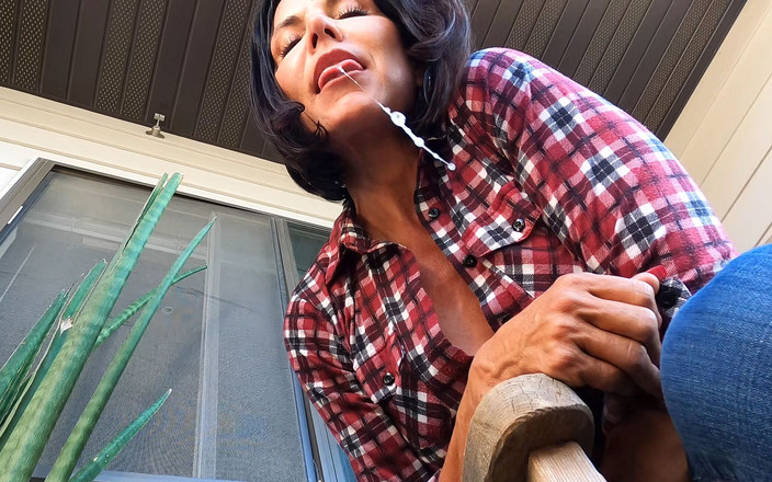 Goddess zephy: Face Spitting and Stomped Beneath My Sneaker (lights Out!) POV!!