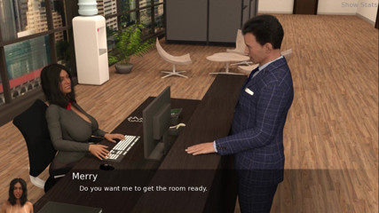 Porny Games: Project Hot Wife - Attirer l'attention au travail (45)