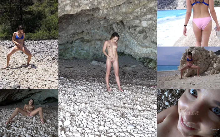 AproductionA: Mona Blue na pláži