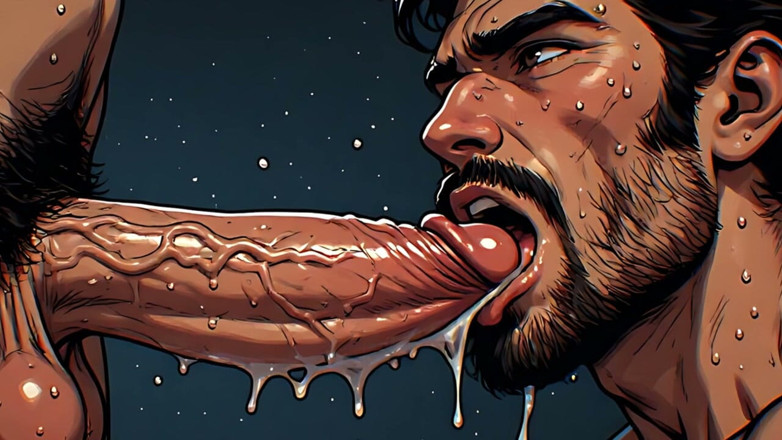 Erotic Man: Pecinta kontol memakai harness kulit