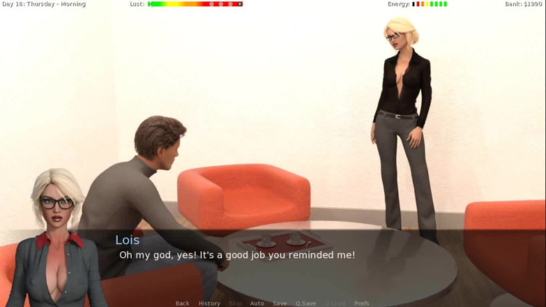 Dirty GamesXxX: La segretaria sexy e l'compagna di stanza con grandi tette...