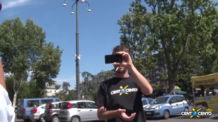 CentoXCento Italia: Morena se svým taxi, Daiana bere Caxxi (celý centoxcento film)