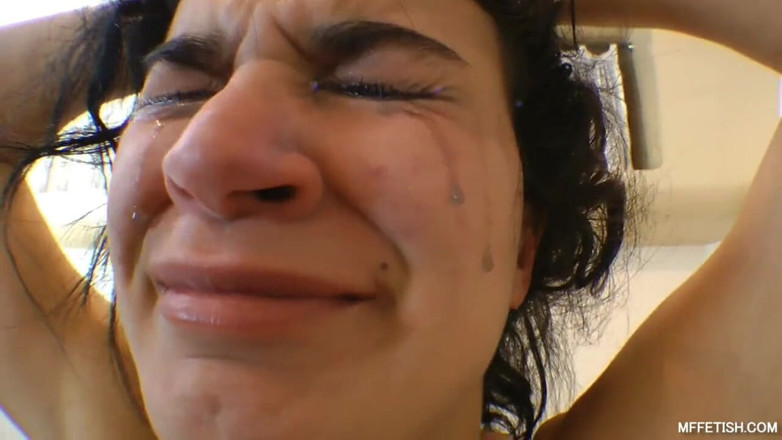 Sapphic Latinas: Slave, your tears won't help you to escape from my...