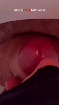Chubby Guy with a Small Dick - but a Massive Cumshot