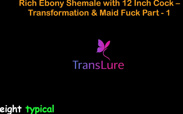 TransLure: Angielska historia seksu audio bogata murzynka shemale z 12-calowym kutasem - transformacja...
