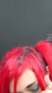 Jackie Petite Inked Redhead Handjob Into Hungry Deepthroat Swallow!
