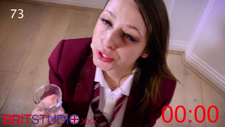 Brit Studio: Kompilasi crot sperma terbaik - lebih dari 90 crot sperma di memek...