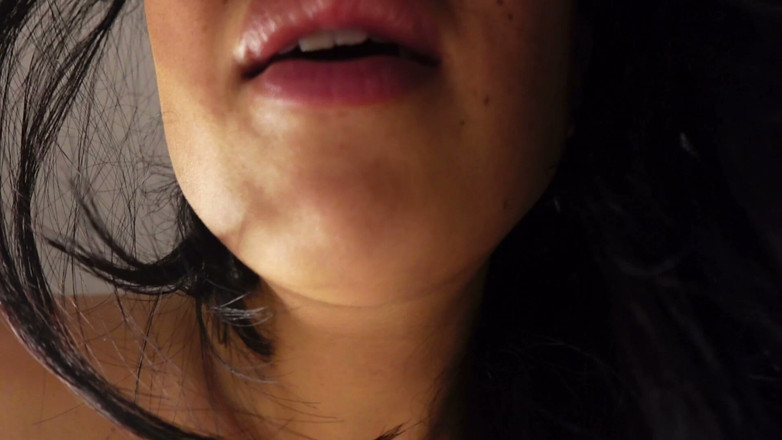 Asmr_mouth: Teman wanita panas awak berada di katil awak menjilat awak