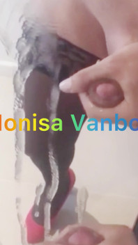 Big Cumshot on Mirror