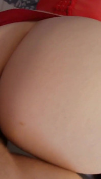 My Wife Tries on a New Bustier and Leather Leggings That Are Too Tight for Her Big Ass!