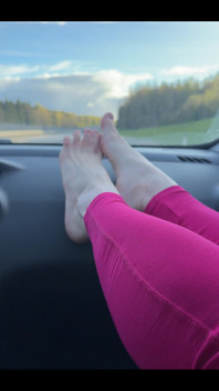 I Stretch My Legs Toward the Sun