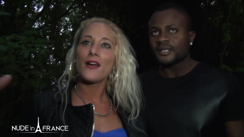 Nude in France: She wanted some black meat as a fantasy and discovers...