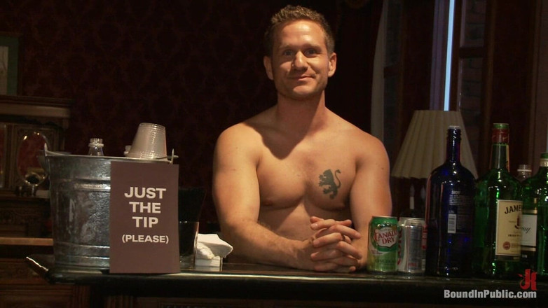 Bound in public: Hukuman pantat Bonds Brian