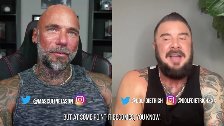 Raw and Uncensored with Masculine Jason: Porn Star Confessions - Dolf Dietrich (episode 47)