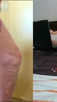 Cam para cam com um amigo
