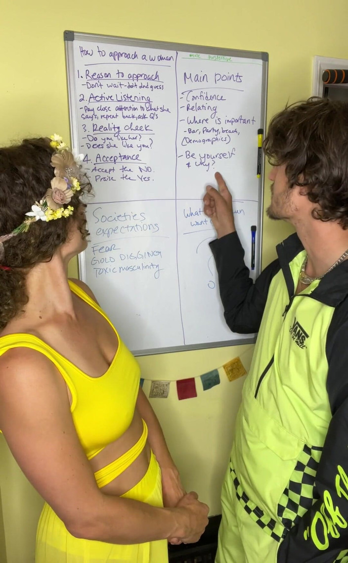 VibeWithMommy: हमारे अद्भुत प्रशंसकों में से एक ने हमें एक महिला से संपर्क करने के तरीके के बारे में वीडियो बनाने के लिए कहा! तो यहाँ महिला और पुरुष परिप्रेक्ष्य साझा