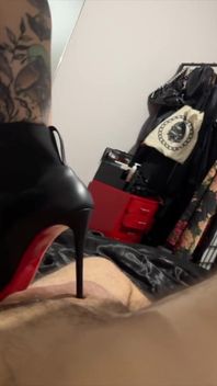 POV Louboutin Shoes Wank, Trampling and CBT