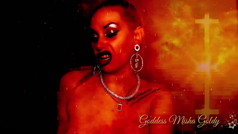 Goddess Misha Goldy: ASMR anti-agama yang mempesona! Serahkan jiwa dan tubuhmu pada iblis!