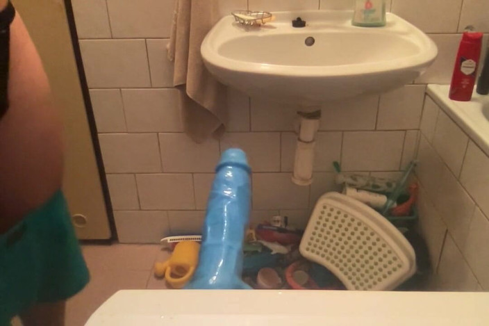 Sweethole: Gay boy sissy teen sissy ass POV dildo riding