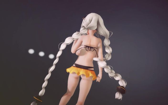 Mmd anime girls: Mmd R-18 anime mädchen sexy tanzclip 399