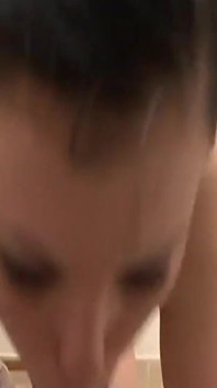 Mature Brunette's Ass Stretched Wide by Throbbing BBC Pulsing Deep