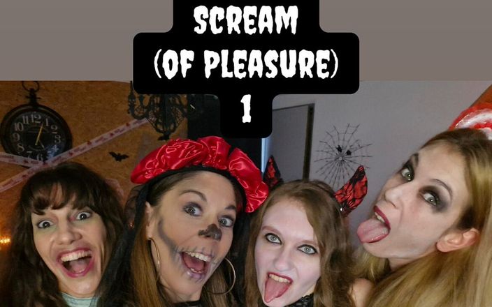 Lety Howl: 5 lesben haben halloween-orgie an der bar und spielen mit...