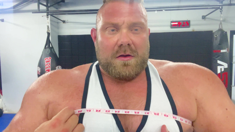 Jack stacked: Spor salonunda kaslarımı ölçüyor