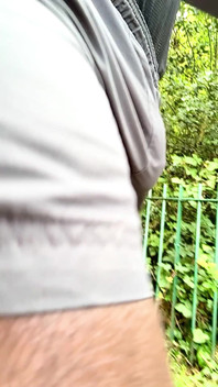 Look at That Monster Go as I Walk in Shorts Commando