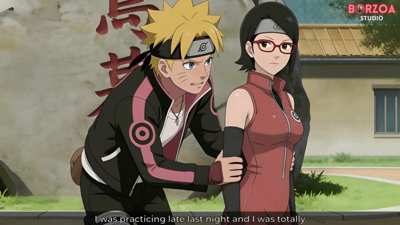 Borzoa: Naruto: Boruto Și Sarada - Antrenament Dur Profund Merge Prost (hentai Necenzurat)