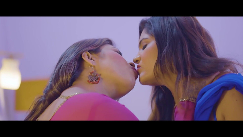 Triflicks: Naught Devrani with Lesbean