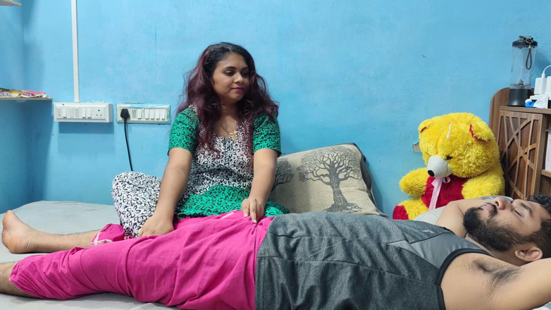 Vaishnavysharunraj: Indian Wife Penis Massage to Husband Hot Pemnis Massage
