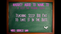 Campsissyboi: Učení Sissy Boi Pat vzít to do zadku
