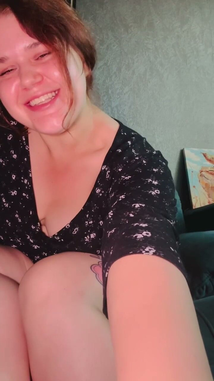 Peach Desert: Big Boobs Redhead Student Teases with Her Pink Pussy and...