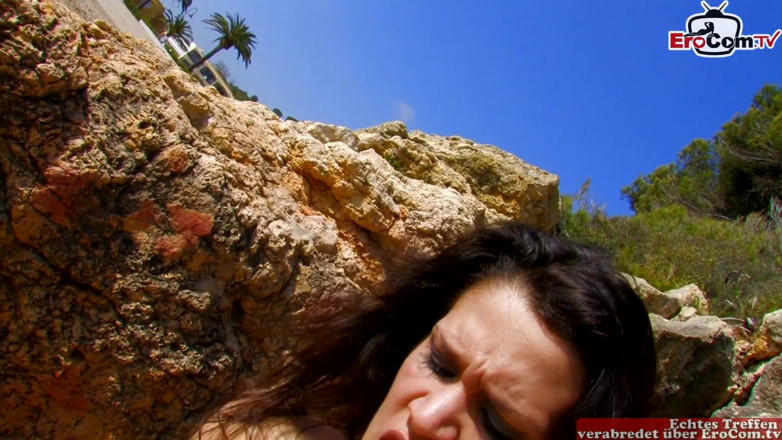 EroCom: Sexy latina houdt het meest van seks op het strand...