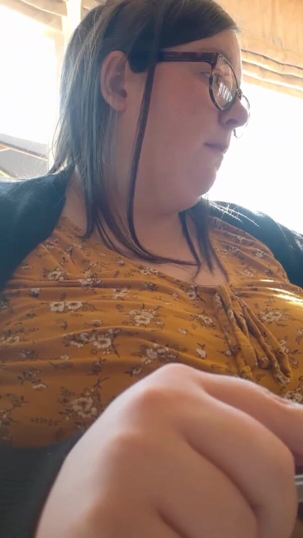 SSBBWLadyBrads: 풀영어를 먹는 육덕 거유 SSBBW(오디오 없음)