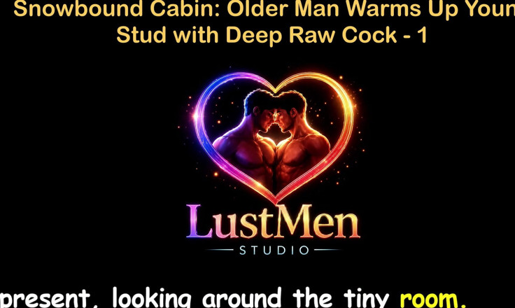 LustMen: English Audio Gay Sex Story - Snowbound Cabin - homem mais velho...